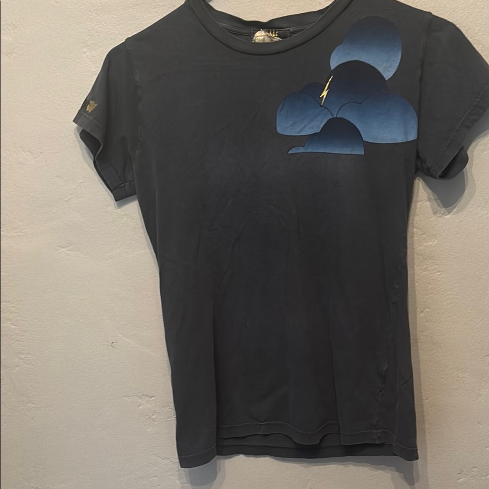 Women's free city navy blue graphic teeshirt